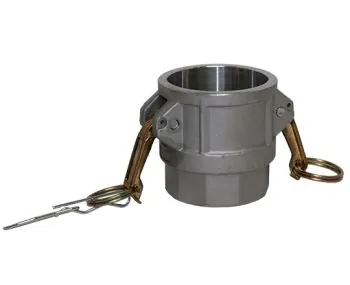 CamlockPro aluminum type D camlock coupler with female threaded inlet