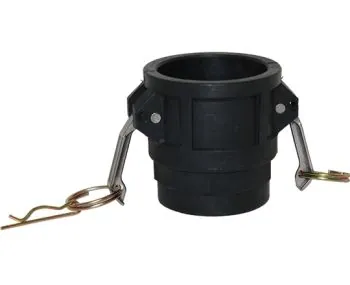 CamlockPro polypropylene type D camlock coupler for chemical transfer